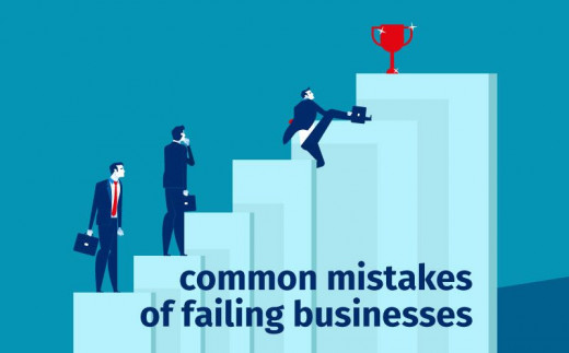 13 Common Mistakes of Failing Businesses