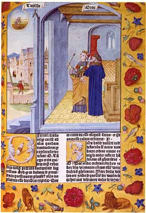 An image from Boethius's "Consolation of Philosophy"