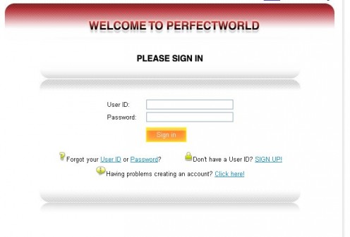 Log in to PerfectWorld to visit Jade Dynasty. This is all a bit confusing.