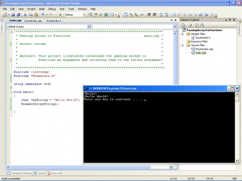 Output of program