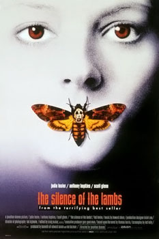 "The Silence of the Lambs" promotional poster