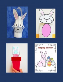 17 Easy Rabbit Crafts With Printable Templates
