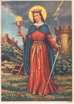 Who was Saint Barbara?