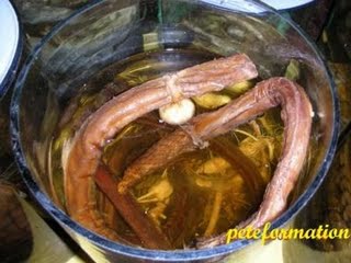 Boiled Tiger Penis. Turns you into a sexual tiger! meow.