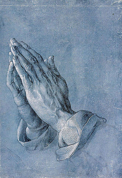 Praying Hands by Albrecht Durer.  Source:  Commons Public Domain - Art.