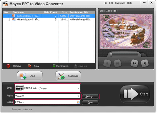 MPEG-1 video