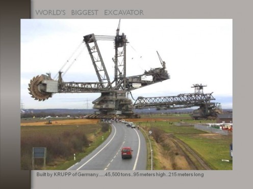 WORLD BIGGEST EXCAVATOR 