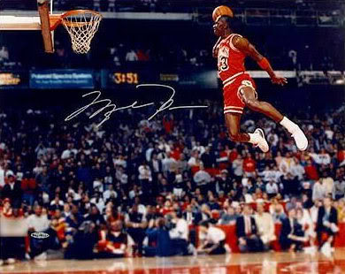 Jordan glides like an eagle while taking off near the free throw line for a poster perfect slam that netted him the slam dunk dunk trophy and hearts of the fans.