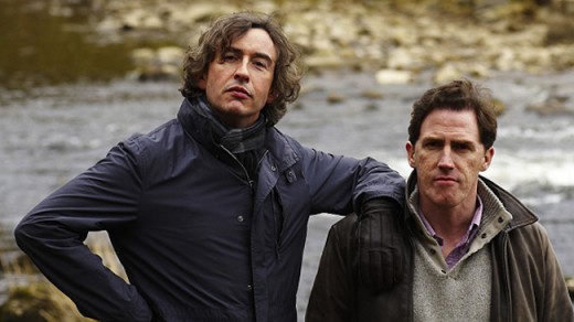 Coogan (left) and Brydon (right) play versions of themselves, often while impersonating many more people.