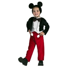 Mickey Mouse, at Number 7 always a favorite for Halloween