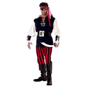 Its a Cut throat world out there fit in at number 10 inthis cut throat pirate costume
