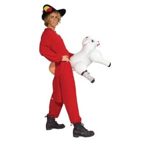 Erm! Baaah! what more can you say but this fun costume is in at number 2