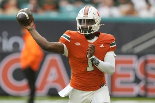 Cam Ward, QB, Miami