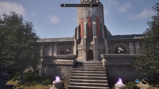 Entrance to Arcane University 