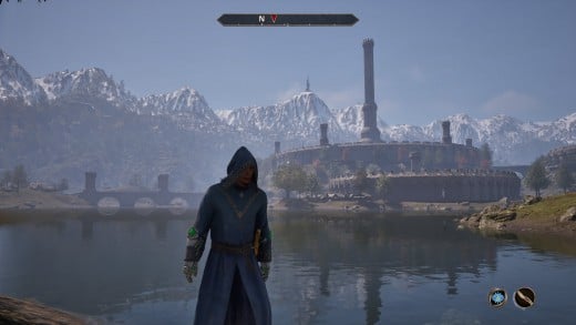 The Imperial City is the capital of Cyrodiil and home of the Arcane University for practicing mages 