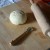 Since you have to knead the dough before shaping it in sheets, the ball will get small again Since you have to knead the dough before shaping it in sheets, the ball will get small again