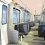Dubai metro inside train Dubai metro inside train