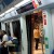 Dubai metro inside train Dubai metro inside train