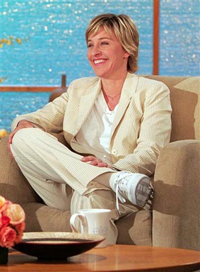 Talk show host: Ellen DeGeneres