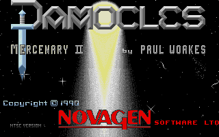 Damocles [1989] for the Atari ST and Amiga was and is the granddaddy of all space exploration games today.
