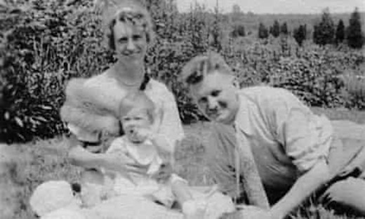 Sylvia with Mother and Father  