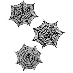 spider web window decorations