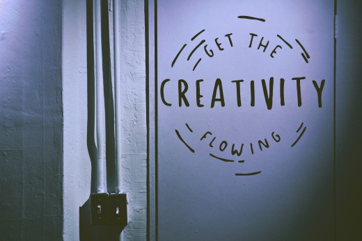 Creativity flowing advertisement, photo by Tim Mossholder on Unsplash