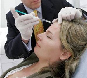 Botox for curing wrinkles and enhancing beauty.