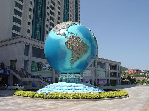 Statue of globe