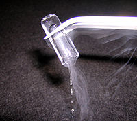 Rapidly Melting Argon Ice