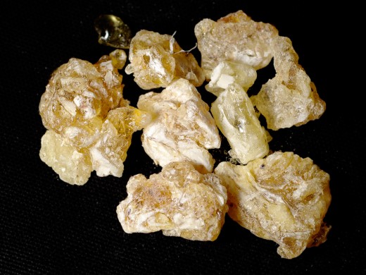 Frankincense is the dried sap from the Boswellia sacra, commonly known as the frankincense tree 