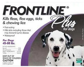 Frontline Plus Flea and Tick Control