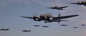 CASA 2.111s, Spanish versions of the He 111 built under license.