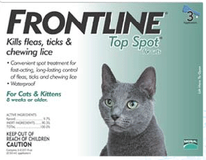 Frontline TopSpot Flea and Tick prevention for Cats