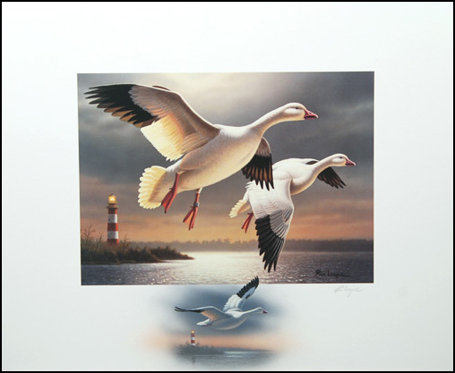 Picture with Color Remarque by Ron Louque