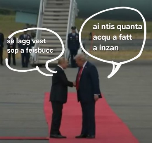 This photo was taken from Facebook, and it seems that they are talking and talking and getting nowhere. I know that this Facebook user thinks that it is ridiculous in his dialect expression, but that is how he sees it.   