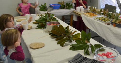 Toasting with wassail