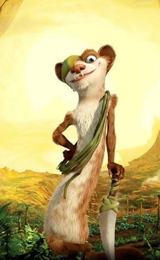 This film is almost impenetrable unless you have prior knowledge of the rest of the long-running Ice Age series so characters such as Buck (seen here), Crash and Eddie might not be familiar to you.