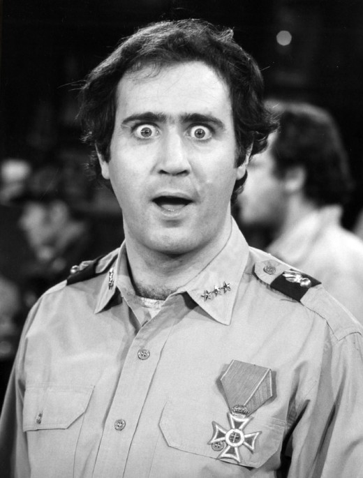 Andy Kaufman in 1979. In August 1969, he hitchhiked to Las Vegas to meet Elvis Presley.