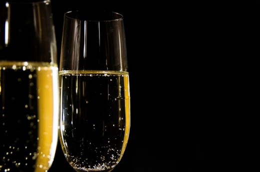 Vintage champagne is the fuel of socialites.
