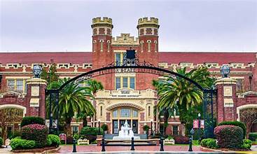 Florida State University's main campus where the active shooting took place. Many students gather here before or in between classses.