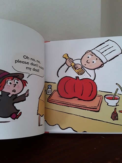 Please don't cook my dad!