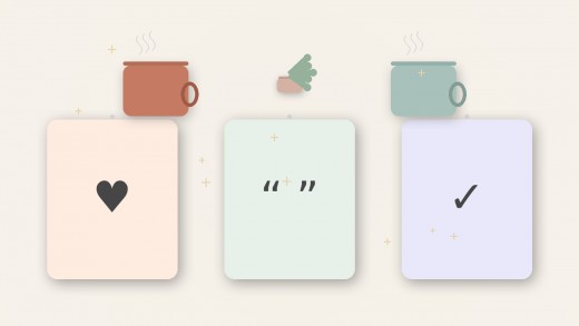 Small comforts, clear lines.
