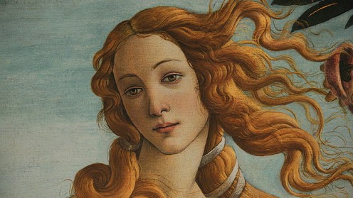 "The Birth of Venus" commissioned by Lorenzo de Medici