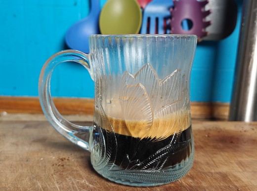 A two-shot espresso