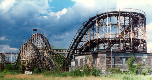 New roller coasters are under construction in Coney Island in the 2010s, ready to bring more business to NYC.