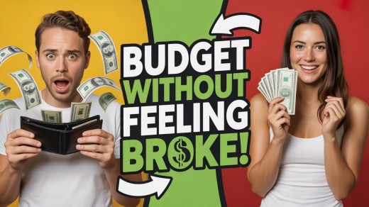 “Budget smart, live free: Manage your money without feeling broke!”
