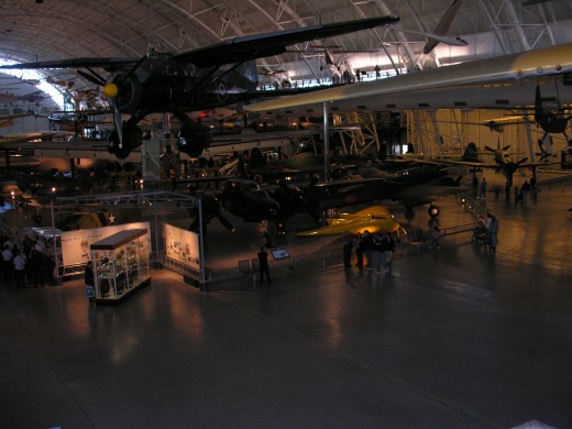 A Westland Lysander at the Udvar-Hazy Center, Dulles, VA.