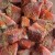 Beef with bay leaf and paprika powder