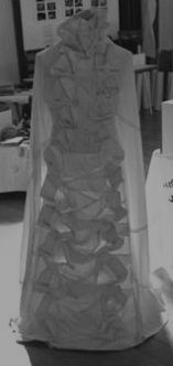See how this shroud resembles a wedding dress.